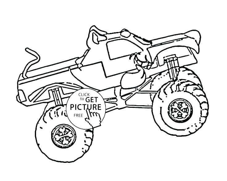 736x588 Printable Monster Truck Coloring Pages Shippa.co