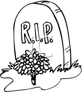 Drawn Headstone Rip 267x300 Drawn Headstone Rip