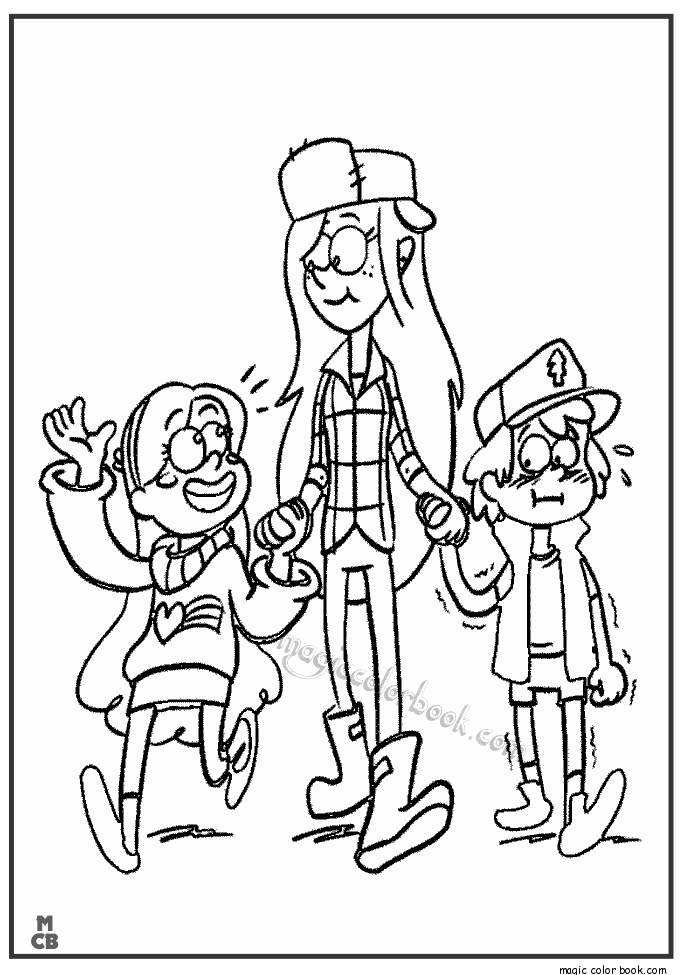 Gravity Falls Coloring Pages 31 685x975 Gravity Falls Coloring Pages 31