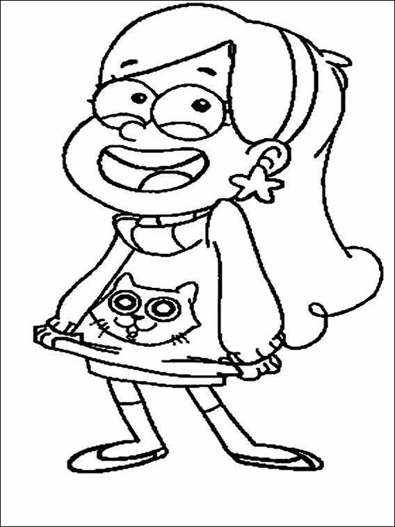 568x758 Gravity Falls Coloring Pages 6 Coloring Pages 2