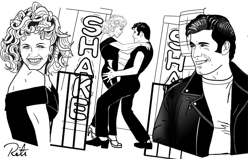 800x516 Grease The Musical Coloring Pages Coloring Pages For Free