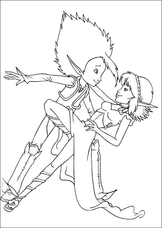 567x794 Mejores 17 De Arthur And The Minimoys Coloring Pages En