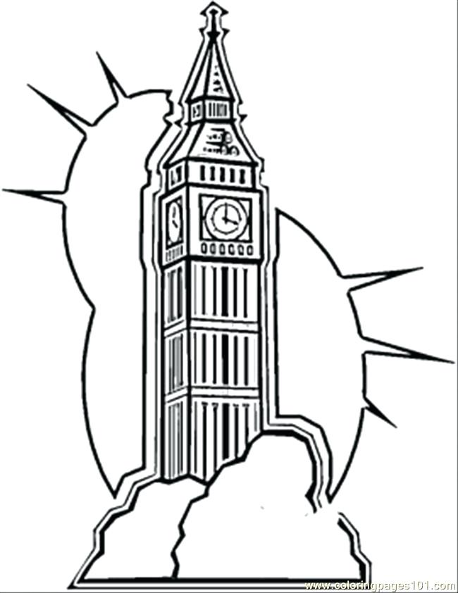 650x842 Great Britain Flag Coloring Page Coloring Pages Big In Countries