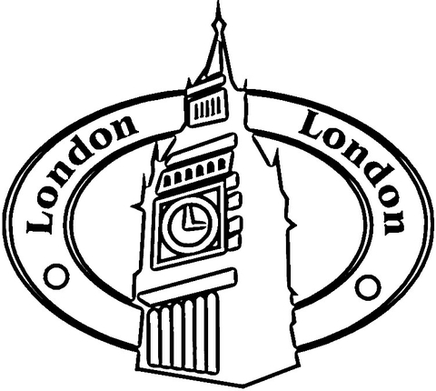 480x430 London Is The Capital Great Britain. Big Ben Is A Symbol