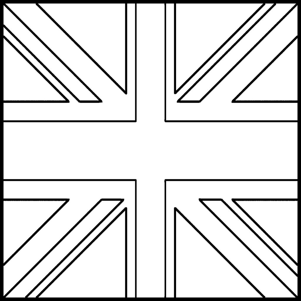 Great Britain Flag Coloring Pages at GetColorings.com | Free printable ...