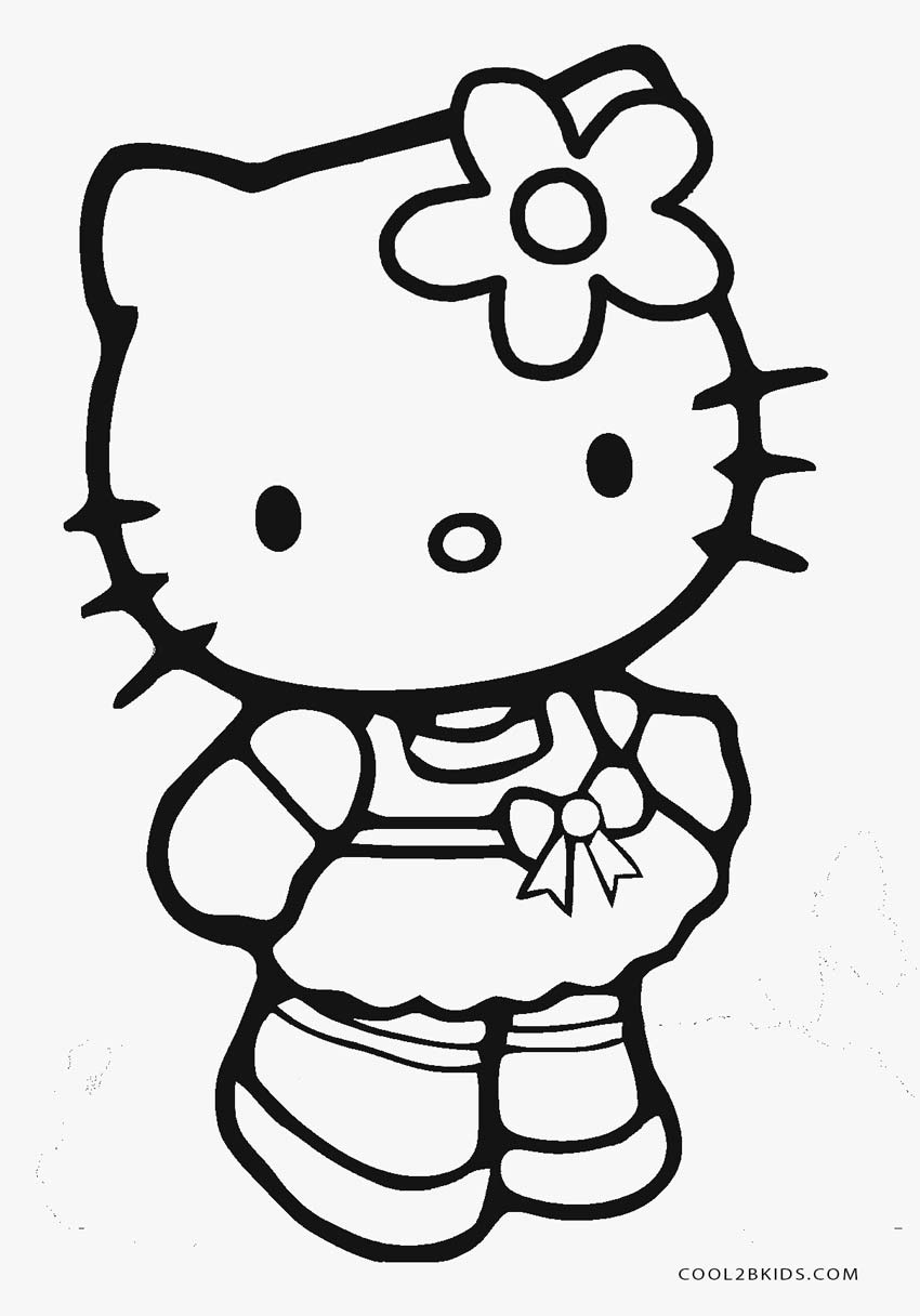 850x1216 Great Coloring Pages To Print Of Hello Kitty F