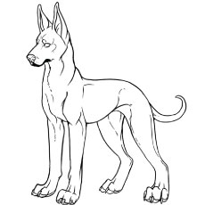 230x230 Top 25 Free Printable Dog Coloring Pages Online