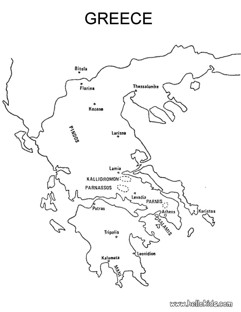 820x1060 Greece Coloring Pages