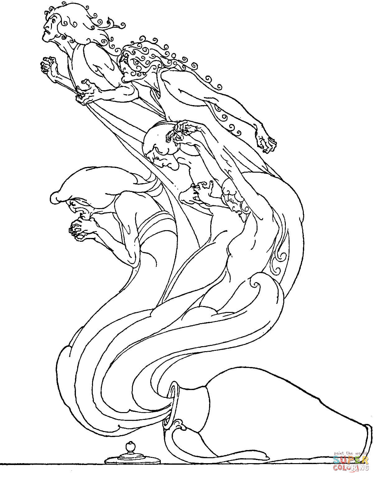 1209x1540 Greek Mythology Coloring Pages