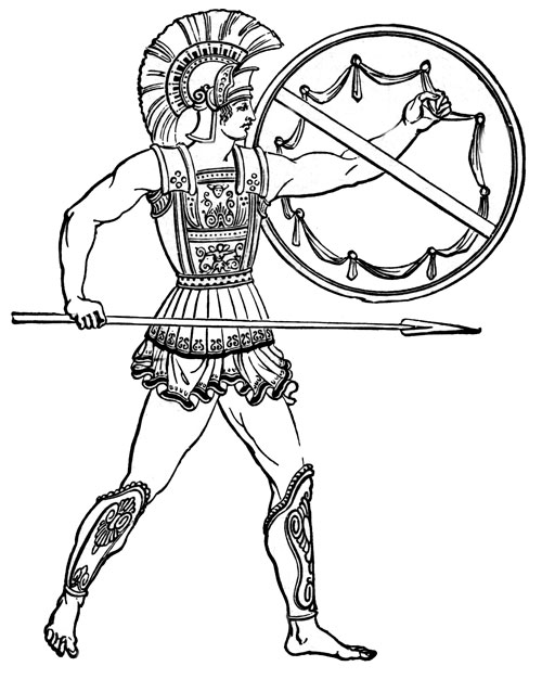500x626 Greek Warriors