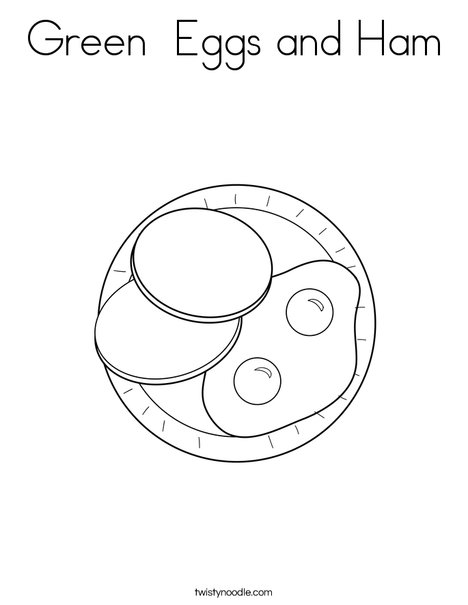 Green Eggs And Ham Coloring Page 468x605 Green Eggs And Ham Coloring Page