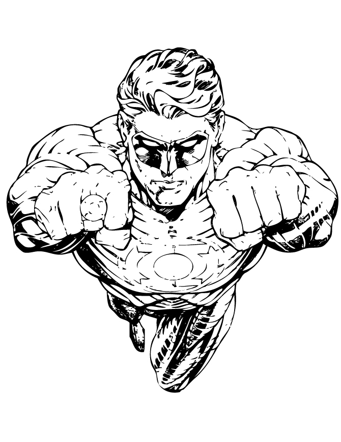 670x867 Green Lantern Coloring Pages Best Of Best Superhero Green Lantern