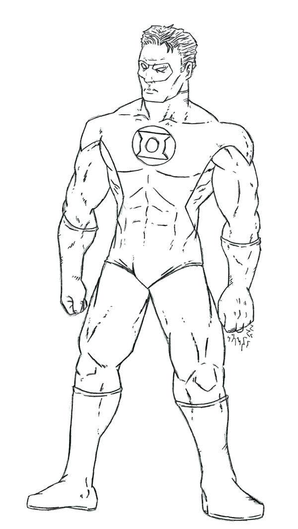 600x1065 Green Lantern Coloring Page Go Digital With Us Green Lantern