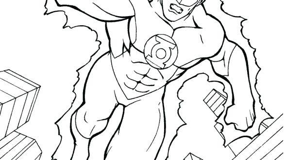 585x329 Green Lantern Coloring Page Green Lantern Coloring Pages Page Book
