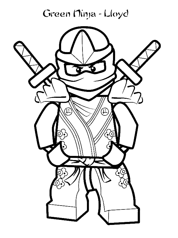 Green Ninja Lloyd Coloring Page 600x800 Green Ninja Lloyd Coloring Page