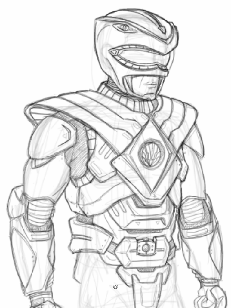 768x1024 Free Printable Power Rangers Coloring Pages For Kids Throughout