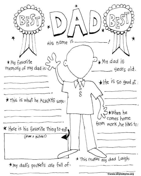 Free Printable Funny Dad Birthday Cards Kids Coloring Happy 600x746 Free Printable Funny Dad Birthday Cards Kids Coloring Happy