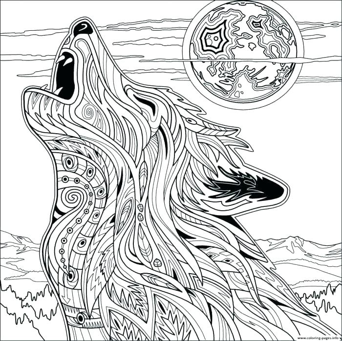Grey Wolf Coloring Pages at GetColorings.com | Free printable colorings ...