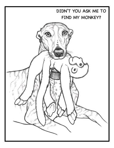 371x480 Gpi Greyt Hound Coloring Book Shopgreyhoundpetsinc