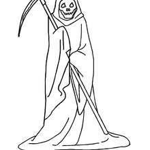 220x220 Grim Reaper Coloring Pages