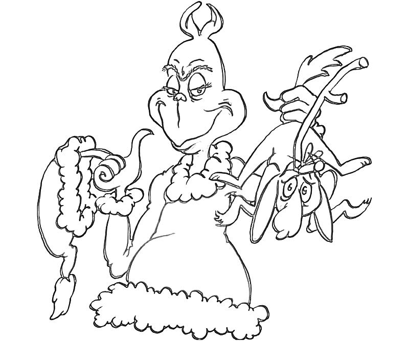 Grinch Christmas Coloring Pages How The Grinch Stole Christmas 800x667 Grinch Christmas Coloring Pages How The Grinch Stole Christmas