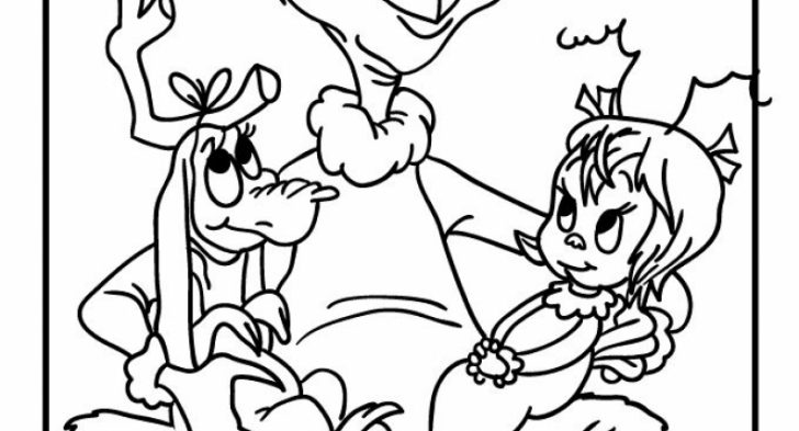 728x393 Free Grinch Coloring Pages Grinch Stole Christmas Coloring Pages