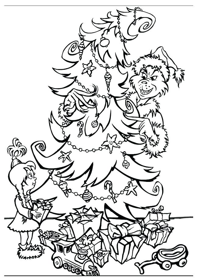 650x911 Grinch Color Pages The Coloring Pages Printable Coloring Free