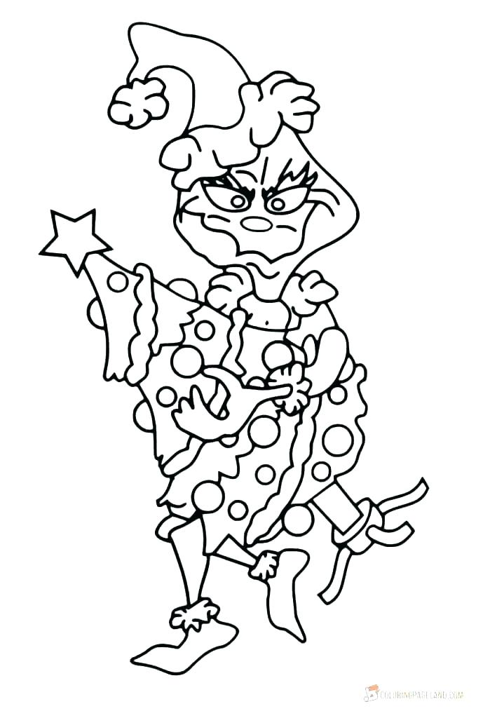 689x1014 Grinch Coloring Page The Coloring Pages Coloring Pages Coloring