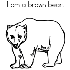 230x230 Top 10 Free Printable Brown Bear Coloring Pages Online