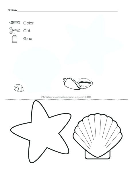 Childrens Coloring Pages Animals Worksheet Cut And Glue Star 460x595 Childrens Coloring Pages Animals Worksheet Cut And Glue Star
