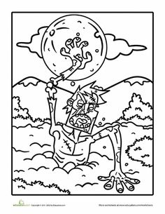 Coloring Page Fallhalloween Coloring Pages 236x305 Coloring Page Fallhalloween Coloring Pages