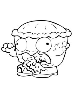 236x305 Trash Pack Coloring Page Trash Pack Party Trash Pack