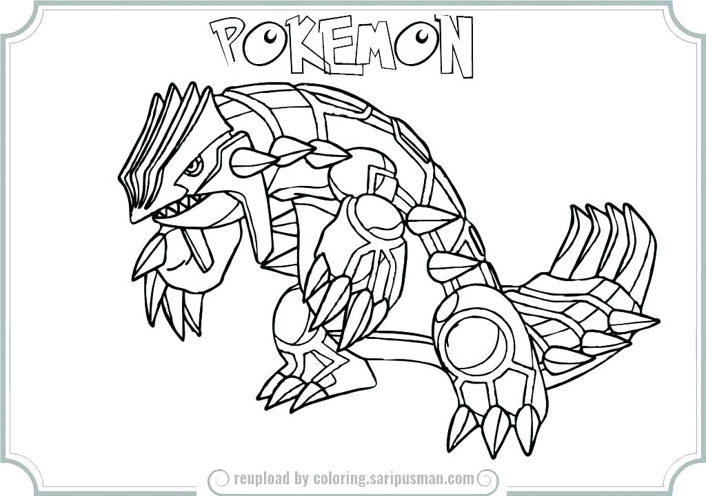 1024x720 Primal Groudon Coloring Pages Page Free Colouringcoloring Pages