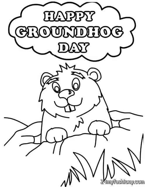 Groundhog Coloring Page Groundhog Day Coloring Pages Happy 500x639 Groundhog Coloring Page Groundhog Day Coloring Pages Happy