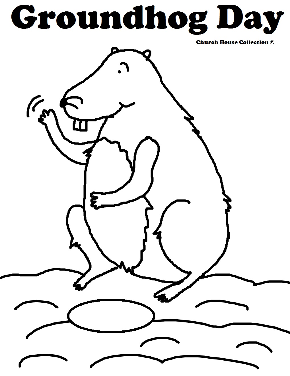 Groundhog Day Coloring Pages 1019x1319 Groundhog Day Coloring Pages