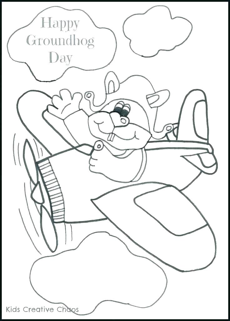 Groundhog Coloring Pages 736x1025 Groundhog Coloring Pages