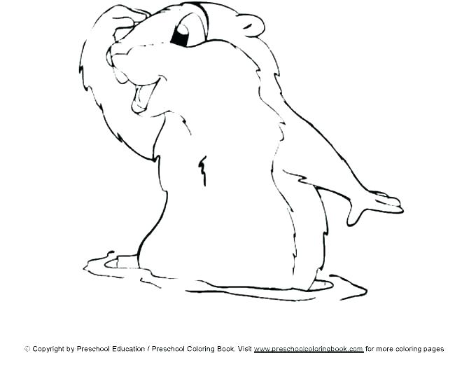 Groundhog Day Coloring Page Groundhog Coloring Page Preschool 660x521 Groundhog Day Coloring Page Groundhog Coloring Page Preschool