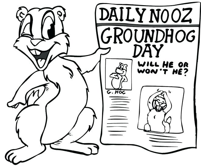 Groundhog Day Pictures To Color Free Groundhog Day Coloring Pages 660x546 Groundhog Day Pictures To Color Free Groundhog Day Coloring Pages