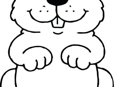 440x330 Groundhog Coloring Pages S Groundhog Day Coloring Pages