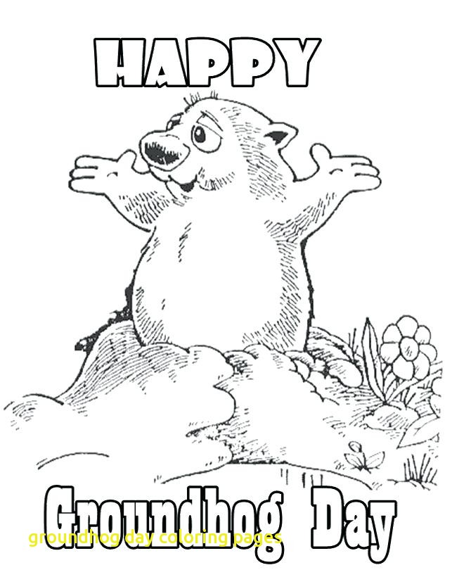 643x820 Groundhog Day Coloring Pages With Groundhog Coloring Pages