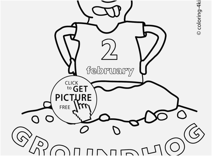 827x609 A Good Footage Groundhog Coloring Pages Most Useful