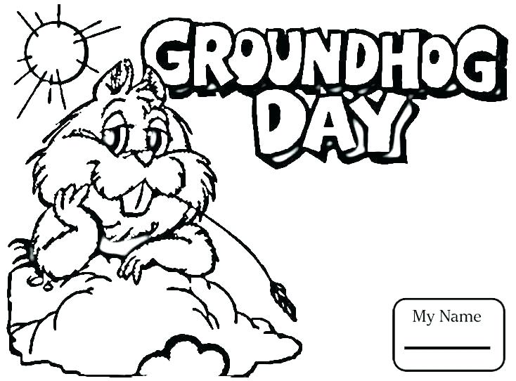 Groundhog Coloring Sheet Groundhog Day Coloring Sheets Ground Hog 734x542 Groundhog Coloring Sheet Groundhog Day Coloring Sheets Ground Hog