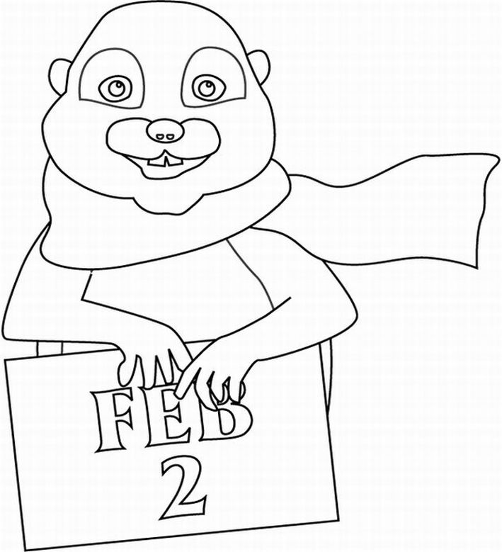 Groundhog Day Coloring Pages Kids Many Interesting Cliparts 709x779 Groundhog Day Coloring Pages Kids Many Interesting Cliparts