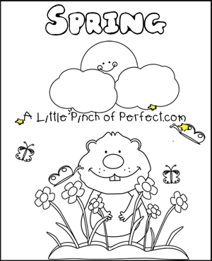 Groundhog Day Free Printables Coloring Pages On Day Coloring Pages 300x369 Groundhog Day Free Printables Coloring Pages On Day Coloring Pages