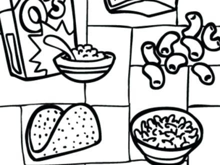 440x330 Luxury Food Group Coloring Pages Or Grains Food Group Coloring