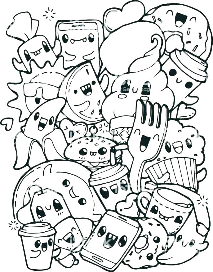 687x877 Food Coloring Page Food Coloring Book Food Coloring Page Free Food