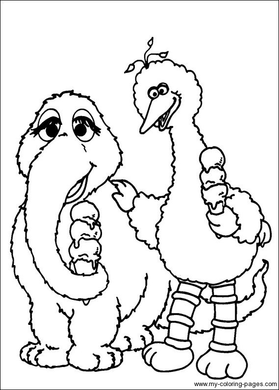 Sesame Street Coloring Pages 569x796 Sesame Street Coloring Pages