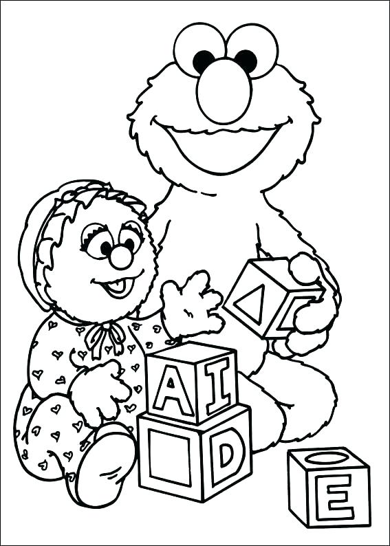 Grover Sesame Street Coloring Pages At GetColorings Free 2464 | The ...