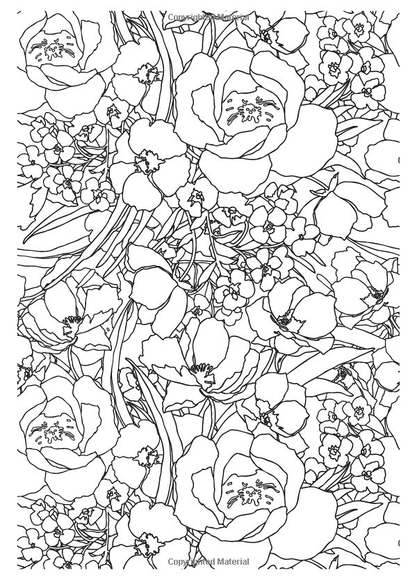 600x833 Grown Up Coloring Pages The Sun Flower Pages