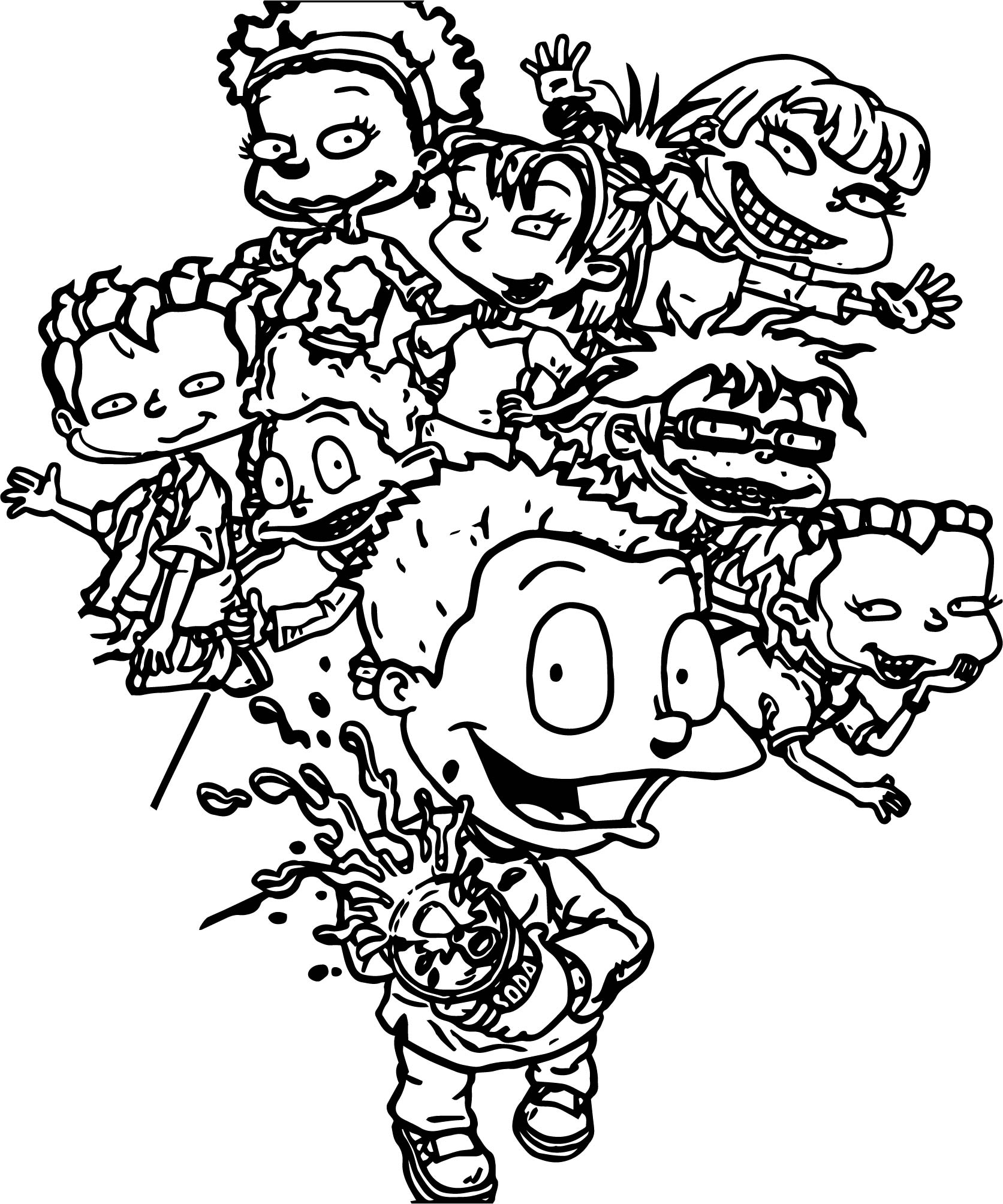 1673x2008 Rugrats All Grown Up All Grown Up Soda Coloring Page Wecoloringpage